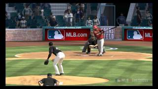 MLB 11 The Show - Juan Nicasio Strikeout Reel (7 K's)