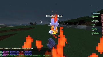 Mega Hacker On Op Craft Factions! IGN: Monstah_Blue . Please ban him!