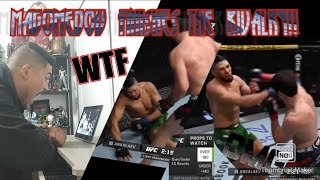 UFC Fight Night Magomed Ankalaev vs Johnny Walker Knockout Reaction