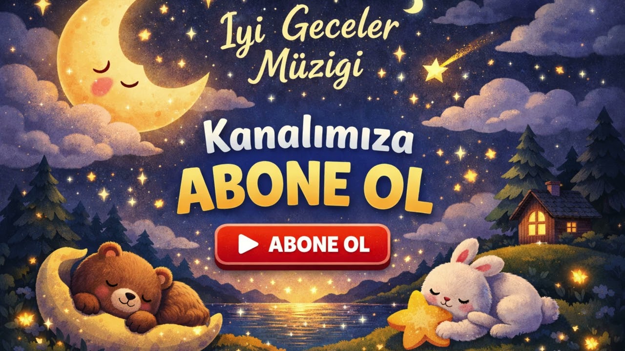 İyi Geceler Müziği 🌙 | Pıtırcık Evreni | Abone Ol 💛