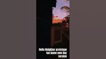 Hello Neighbor prototype fan Game new day version #gameplay #fangame #helloneighbor #prototype #old