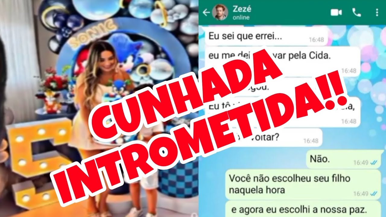 E QUANDO SE TEM UMA CUNHADA INTROMETIDA NA FAMÍLIA!!