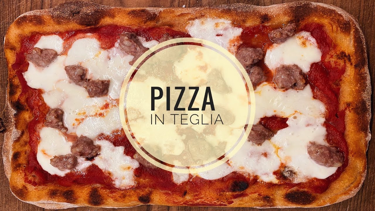 pizza in teglia: una sinfonia di croccantezza - 78x100 idro e a lunga lievitazione