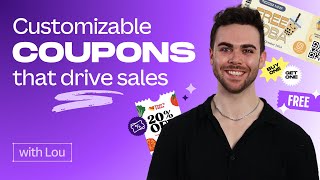 Design irresistible coupons with Canva: boost sales &amp; customer loyalty in minutes!