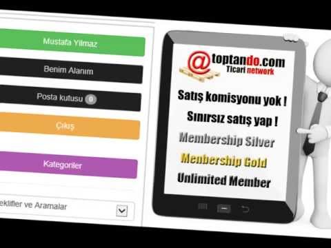 Toptando.com B2B Ticari Network portalı.Ocak 2014'de online !