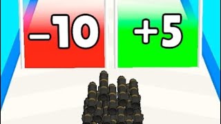 One percent of rocket stack in Arabic level up gameplay