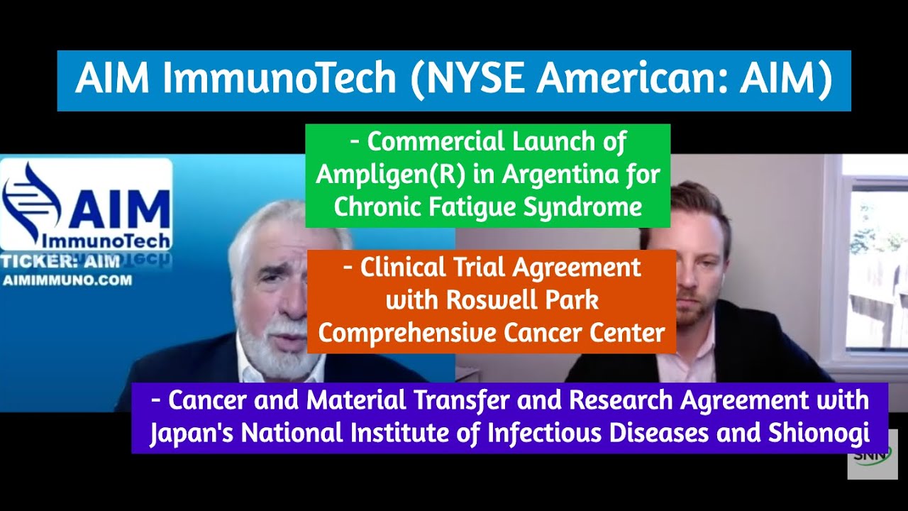 AIM ImmunoTech on Commercial Launch in Argentina for Chronic Fatigue and COVID-19 Clinical Trials