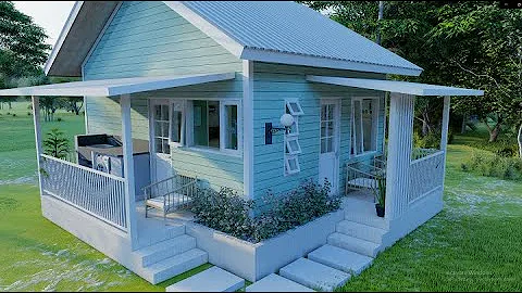 Gorgeous Small House Design Idea 5x6 Meters (320 sqft)