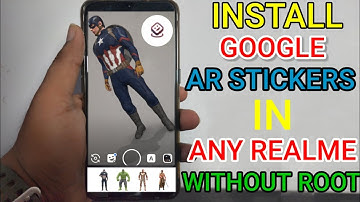 How To Install AR Stickers On Any Realme Phone | Google AR Stickers | Without Root |