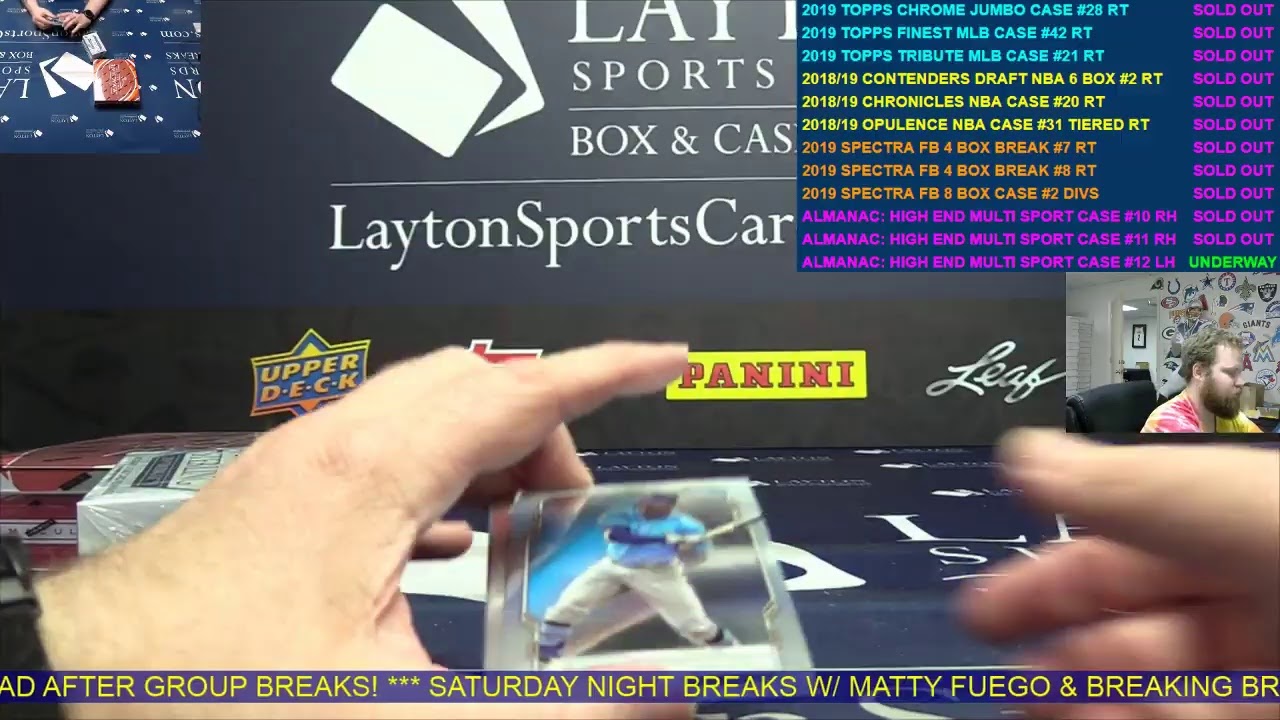 Layton Sports Cards Live! YouTube