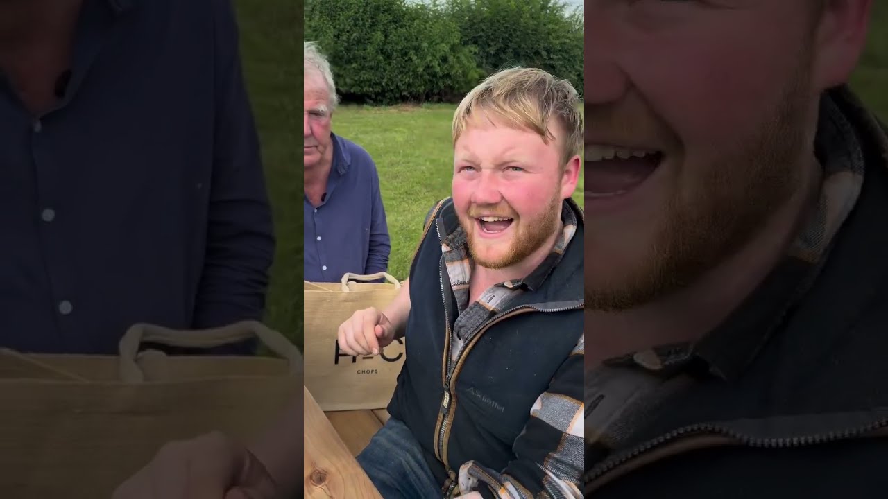 Jeremy Clarkson Kaleb Cooper Discuss Hops Chops Hawkstone