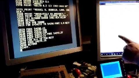 Aritm in C64 BASIC 2 for THEC64 MINI (mental calculation trainer)