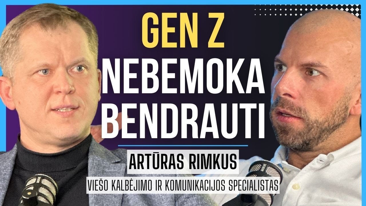 Laura Rimkus ARTŪRAS RIMKUS: ATLYGINIMO didinimas, pritapti įmonėje, GEN Z ...