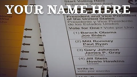 Episode Two: Your Name Here (How 3rd Parties Get Ballot Access)