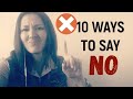 10 ways to say NO in Russian
