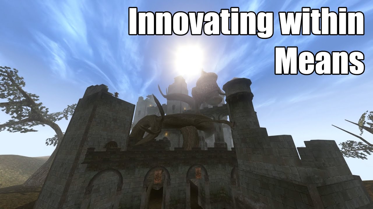 Morrowind - How Limitation became Design