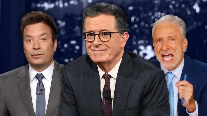 Celebrities React to Colbert's Late Night Cancellation - YouTube