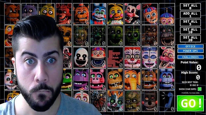 Mashup” de Five Nights at Freddy's, jogo Ultimate Custom Night é anunciado  para o Switch