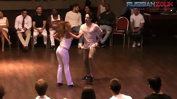 Carlos Oliveira & Natasha Terekhina winning Jack&Jill Invitational at RZC 2017 - 1 place!