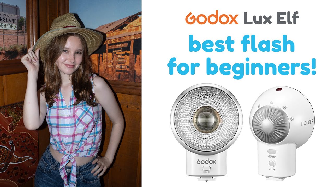 Godox Lux Elf - Best New Flash For Beginners, Works On All Cameras!