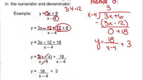 9.1 Rational Functions - Pre-calculus 30