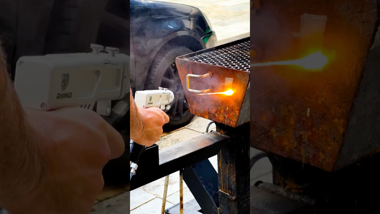 Esse LASER DE R.000 vaporiza a FERRUGEM em INSTANTES! 😱🔫