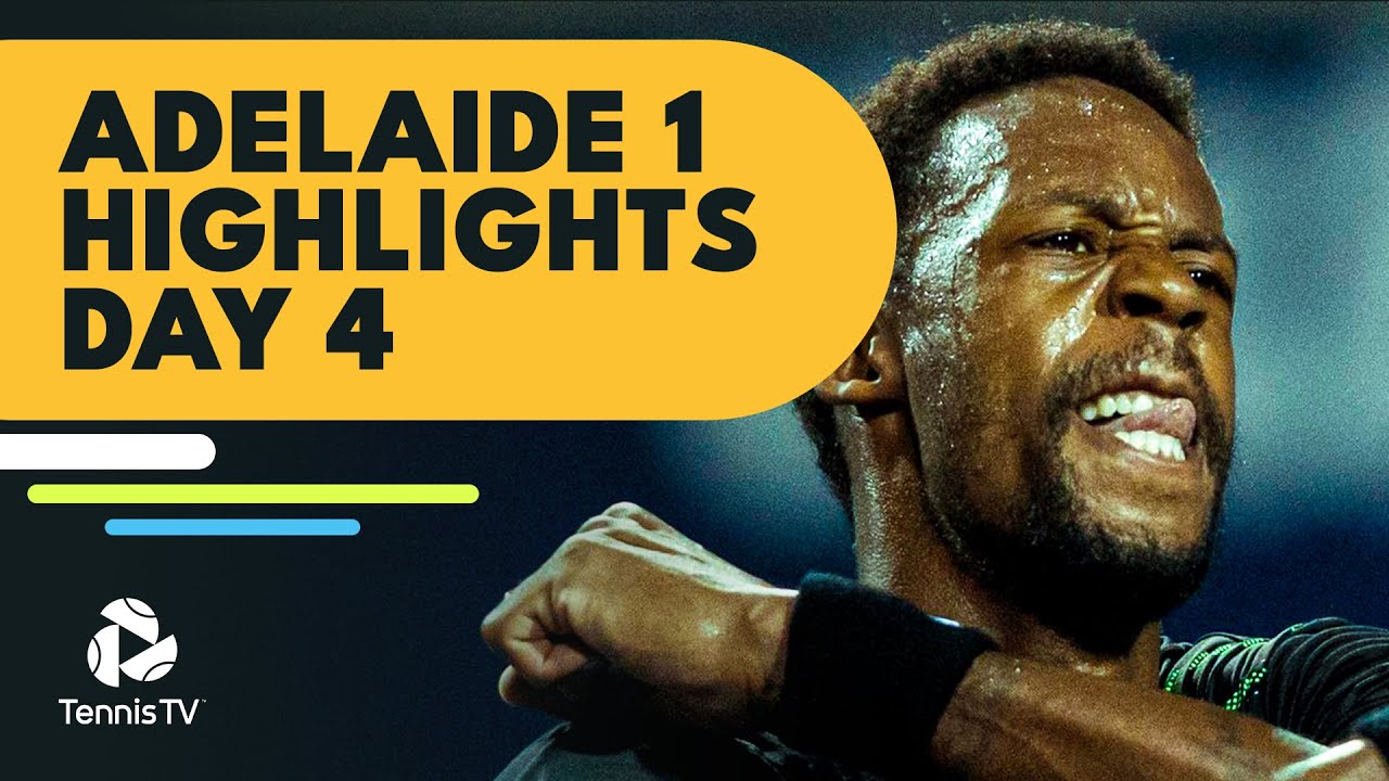 Monfils vs Cerundolo; Khachanov vs Johnson | Adelaide International 1 2022 Highlights Day 4