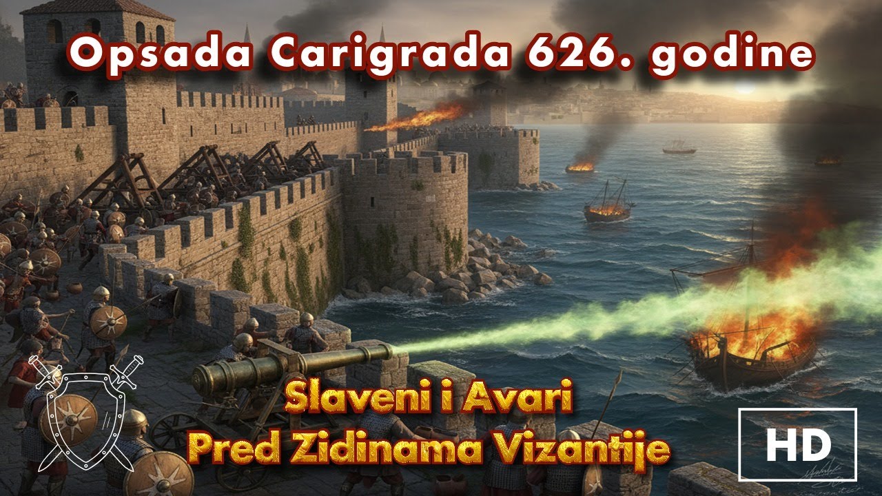Istorija Srba, Bonus Epizoda, Opsada Carigrada 626  godine – Slaveni i Avari pred Zidinama Vizantije