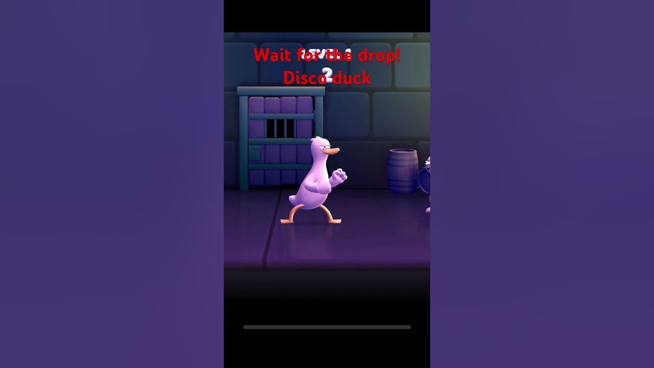 Wait For The Drop!! Disco Duck!! #gaming #dance #funny
