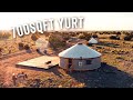 *off grid* 700SQFT MONGOLIAN YURT! | Full Airbnb Mahal Yurt Tour!