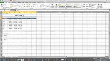Go! Excel 2010, Project 2B, Part 1 of 2