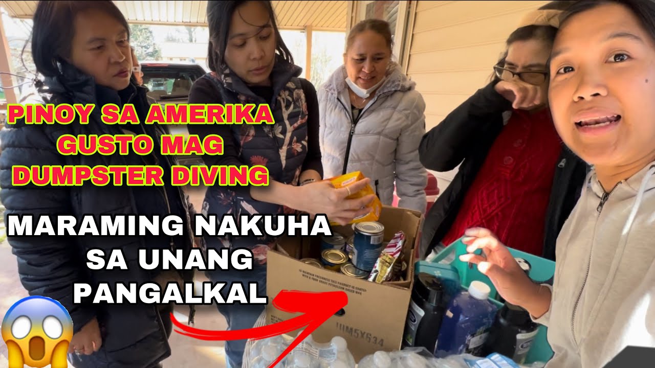 DUMPSTER DIVING PINOY SA AMERIKA GUSTO MAMASURA DAMING NAHAKOT SWERTE KAAGAD WOW | Inday Roning