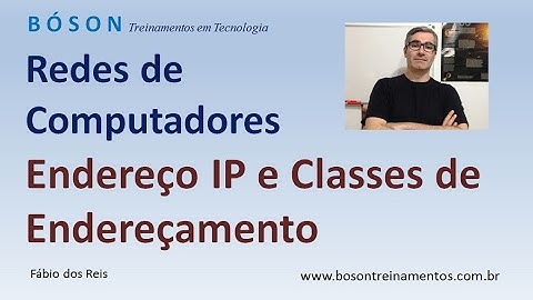 Curso de Redes - Endereço IPv4 e Classes de Endereçamento