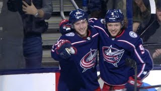 Matt Duchene tallies first goal with Blue Jackets in home debut
