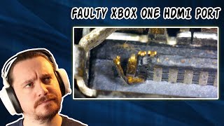 Xbox One with Damaged HDMI Port | LEARNING to Solder