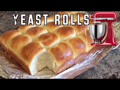 Yeast Dinner Rolls NO KNEAD just like Grandma sewards