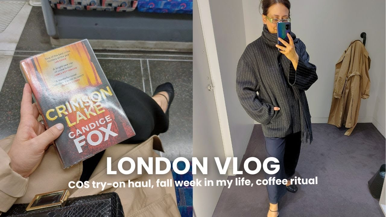 Slow Living in London 🍂 COS Autumn 2024 Try-On Haul | Minimalist Capsule Wardrobe