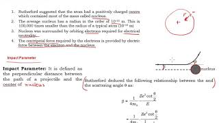 2 Rutherford's suggestions and Impact Parameter