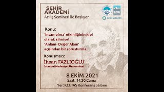 Büsam Zihniyet Okumaları 1 Prof Dr İhsan Fazlıoğlu