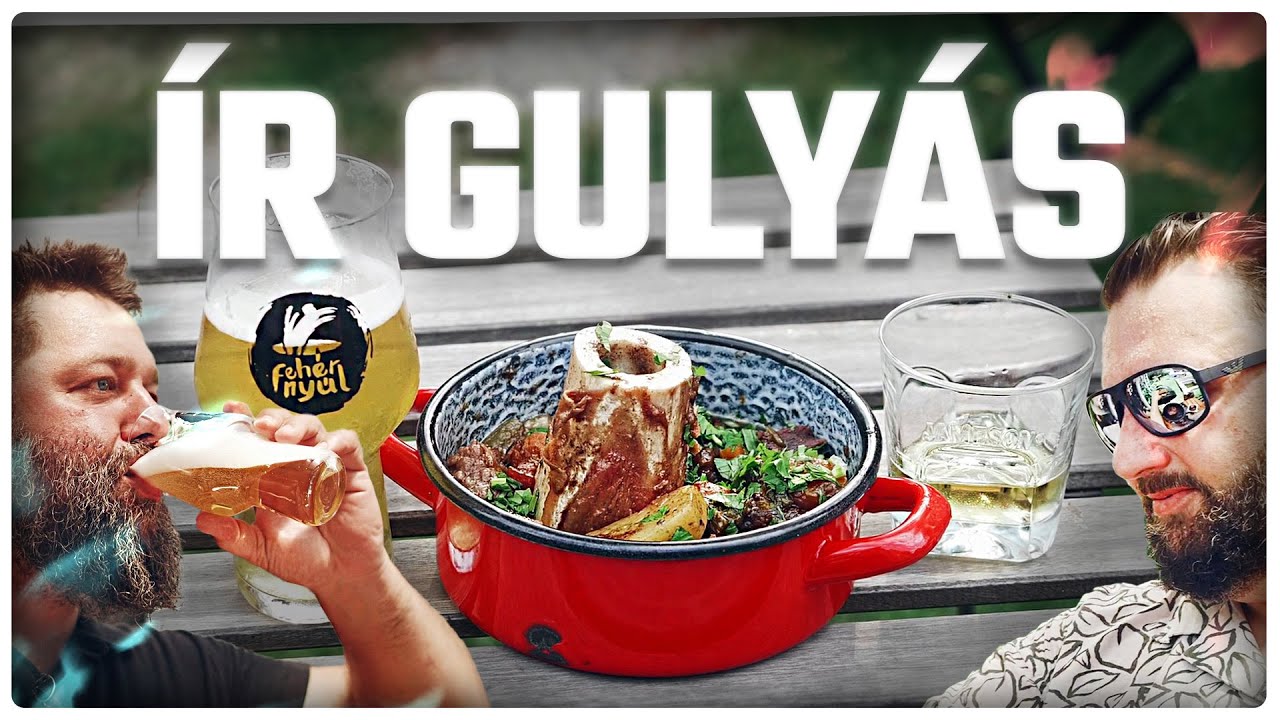 EZZEL NEM LEHET LEÁLLNI 🤤😍 Ír Gulyás a FEHÉR NYÚL Porter Sörével 🍺