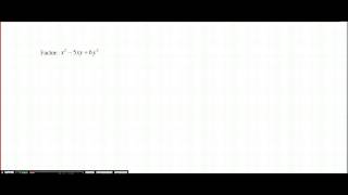 Advanced Factoring