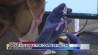 More than 4 million people in NC now eligible for COVID-19 vaccine