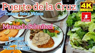 Tenerife 🏝️ Puerto de la Cruz Restaurant Park Cafe 8 April 2024