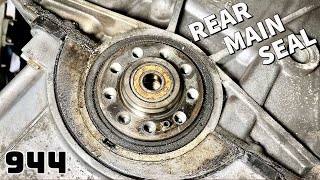 Porsche 944 Project Story – Oil Leak at Rear Crankshaft Seal \/ Status Update