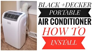 Dissassemble Black and Decker BPACT08 portable air conditioner