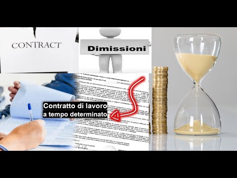 Dimissioni e licenziamento el contratto a tempo determinato