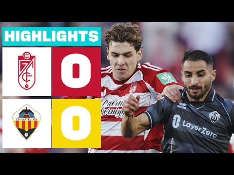 GRANADA CF 0 0 CD CASTELLÓN RESUMEN LALIGA HYPERMOTION 