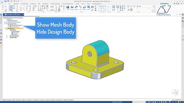 Solid Edge Reverse Engineering Step 6 Treatment Features