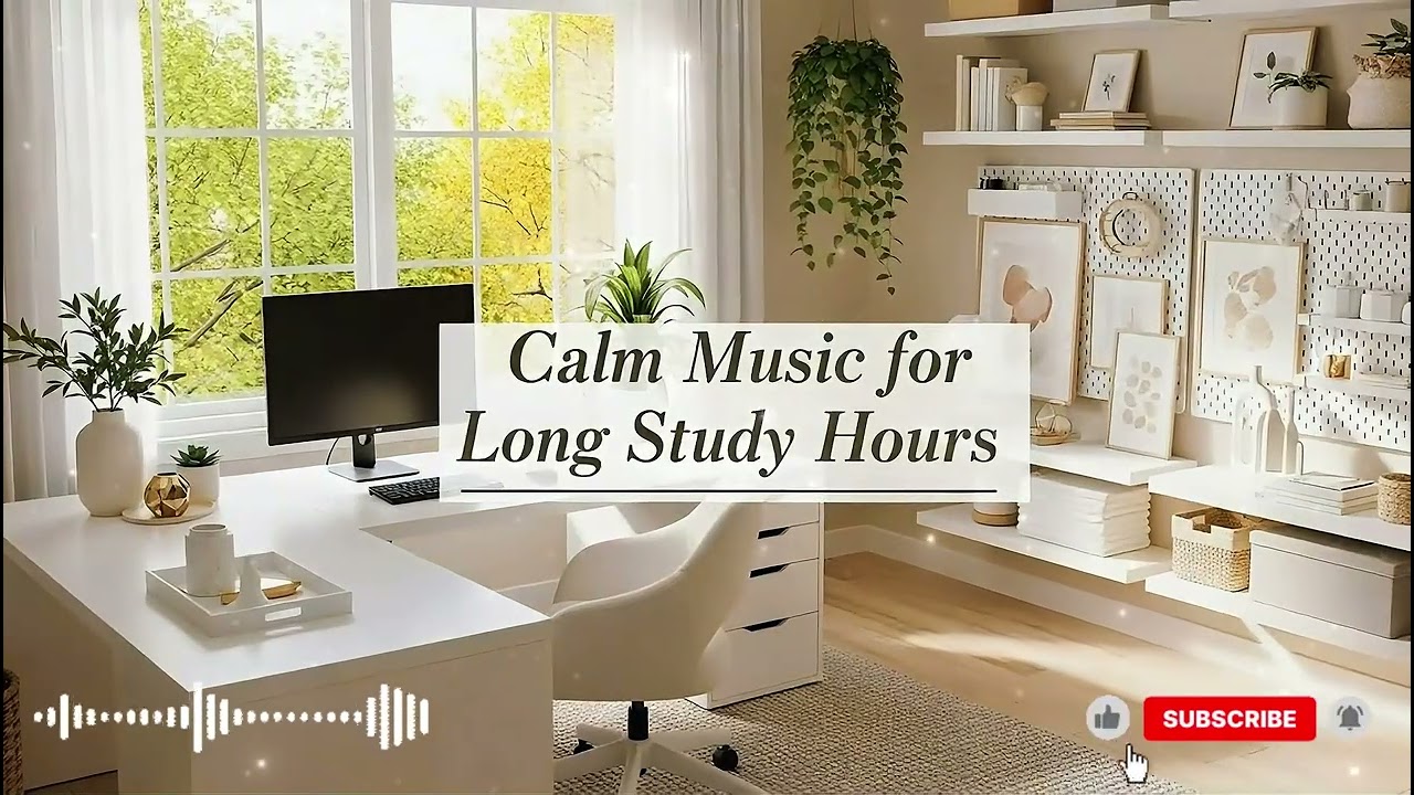 Focus Music for Slow and Steady Study ✨