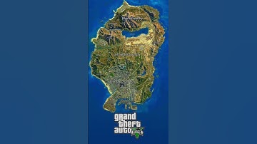 Thumbnail of Gta 5 Vs Gta 6 #gta5 #vs #gta6 #shorts #map #gta5vsgta6map